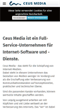 Mobile Screenshot of ceusmedia.de