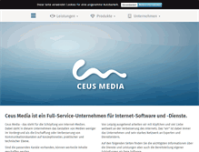 Tablet Screenshot of ceusmedia.de